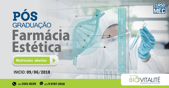 Pós-graduação Farmácia Estética EAD